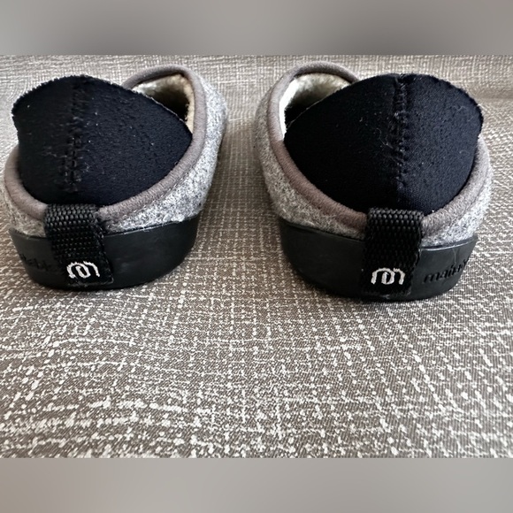 Mahabis Classic Larvik Felt Slippers EU 40 Gray Black Indoor Outdoor - Picture 6 of 13
